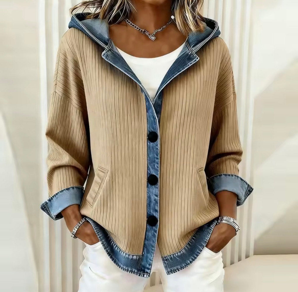 Senna™ | Denim Detail Shirt