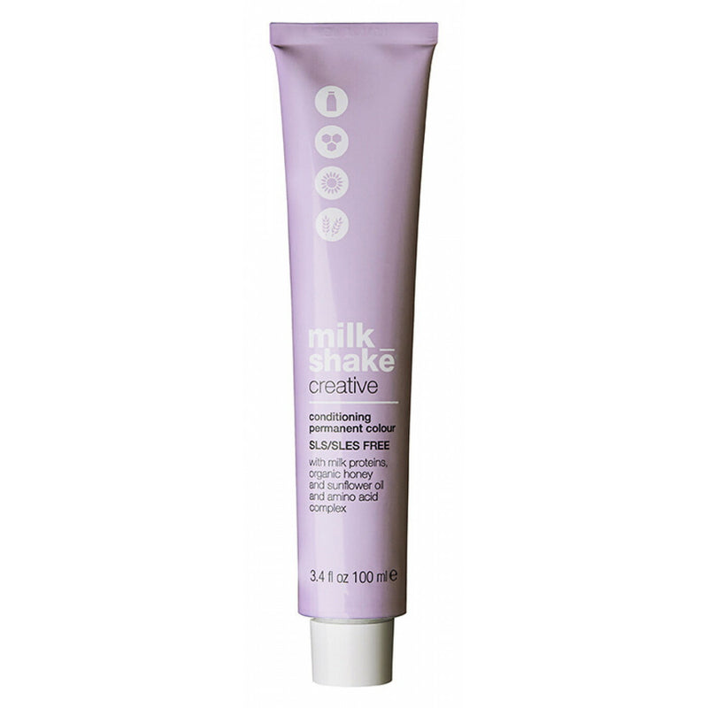 Milk Shake, Creative, SLS/SLES-Free, Permanent Hair Dye, 7.347GC Golden Copper Medium Blond, 100 ml