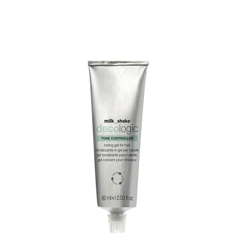 Milk Shake, Decologic Tone Controller, Silk Proteins, Hair Colouring Cream Toner,  Smooky Gray, For Lightened Hair, 60 ml